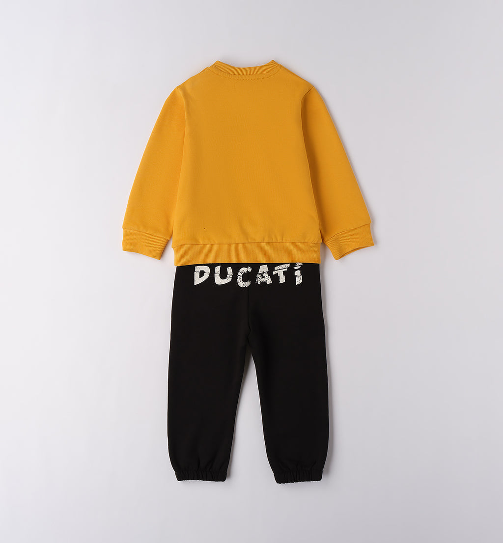 Mustard Regular Fit TWO PIECES JOGGING SUIT