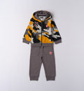 Off-White Multicolour Print Regular Fit TWO PIECES JOGGING SUIT