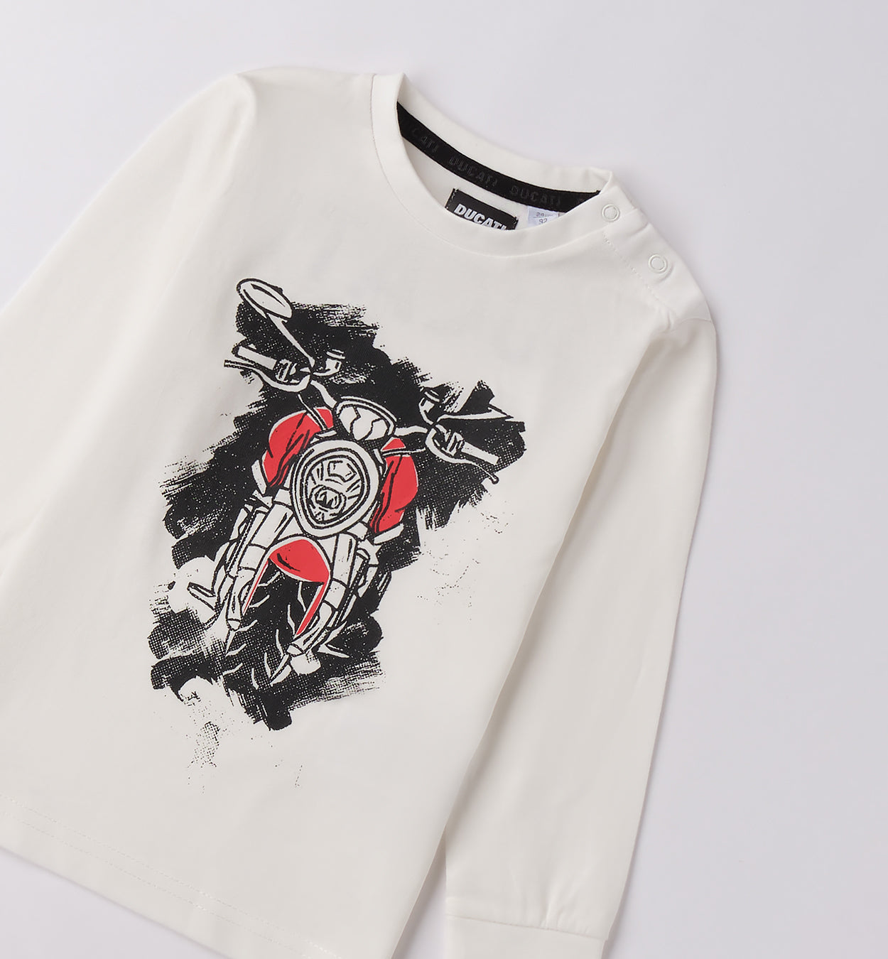 Off-White  Regular Fit LONG SLEEVE ROUND-NECK