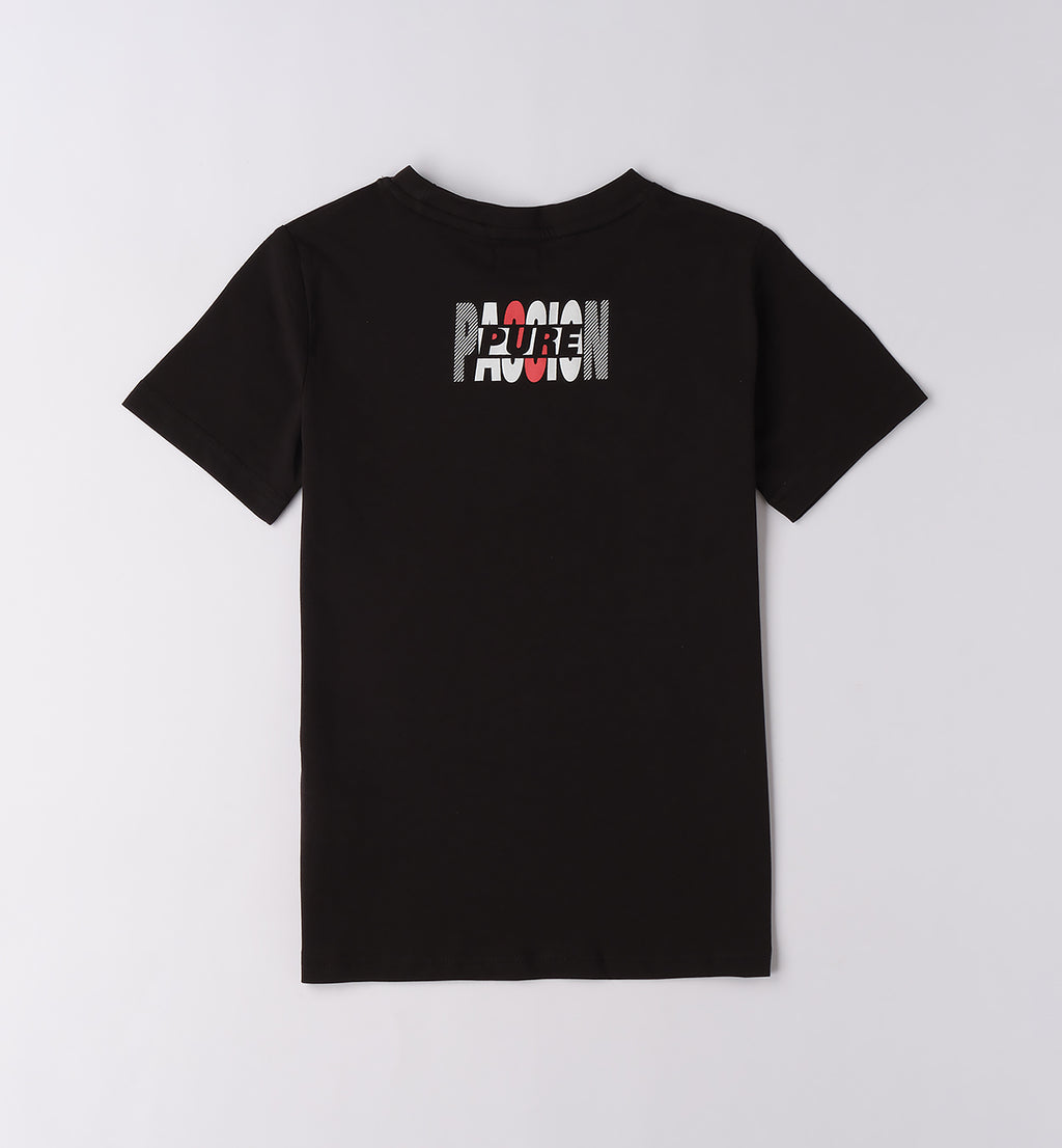 Black Regular Fit T-SHIRT