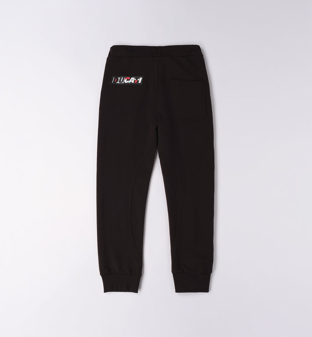 Black Regular Fit KNITTED TROUSERS
