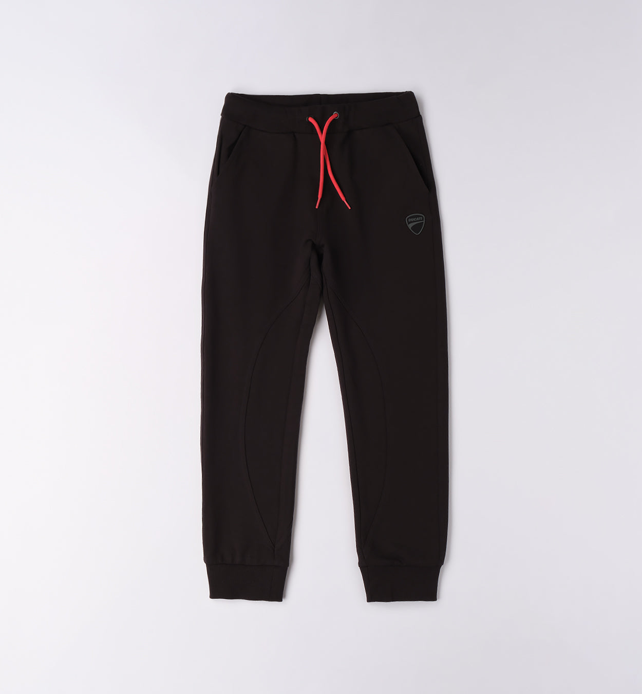 Black Regular Fit KNITTED TROUSERS