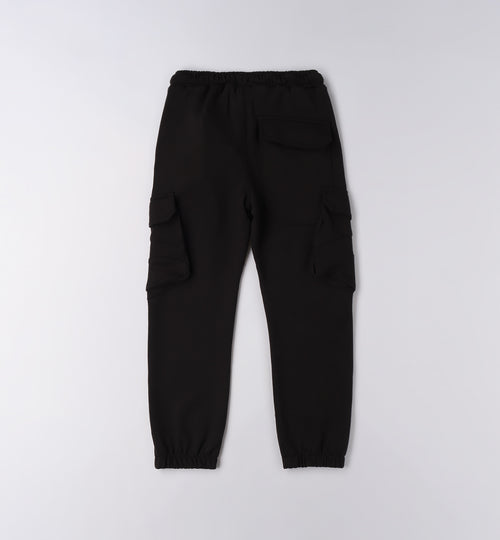 Black Regular Fit KNITTED TROUSERS