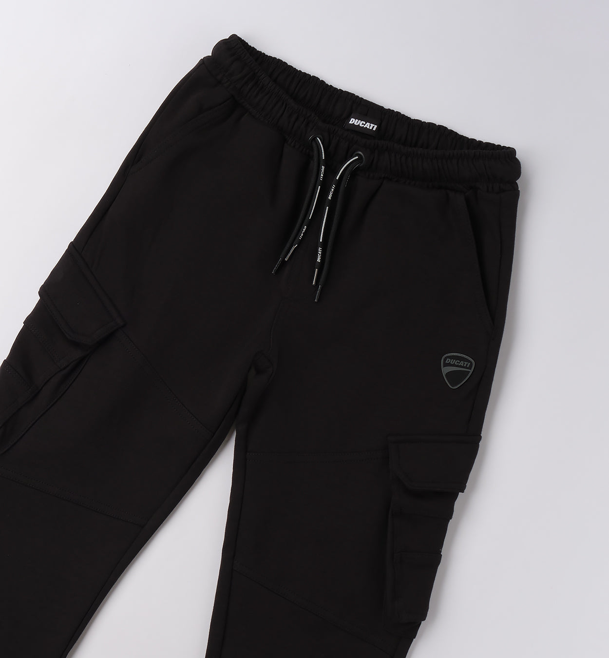 Black Regular Fit KNITTED TROUSERS