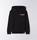 Black Regular Fit Closed Hoodie Sweater