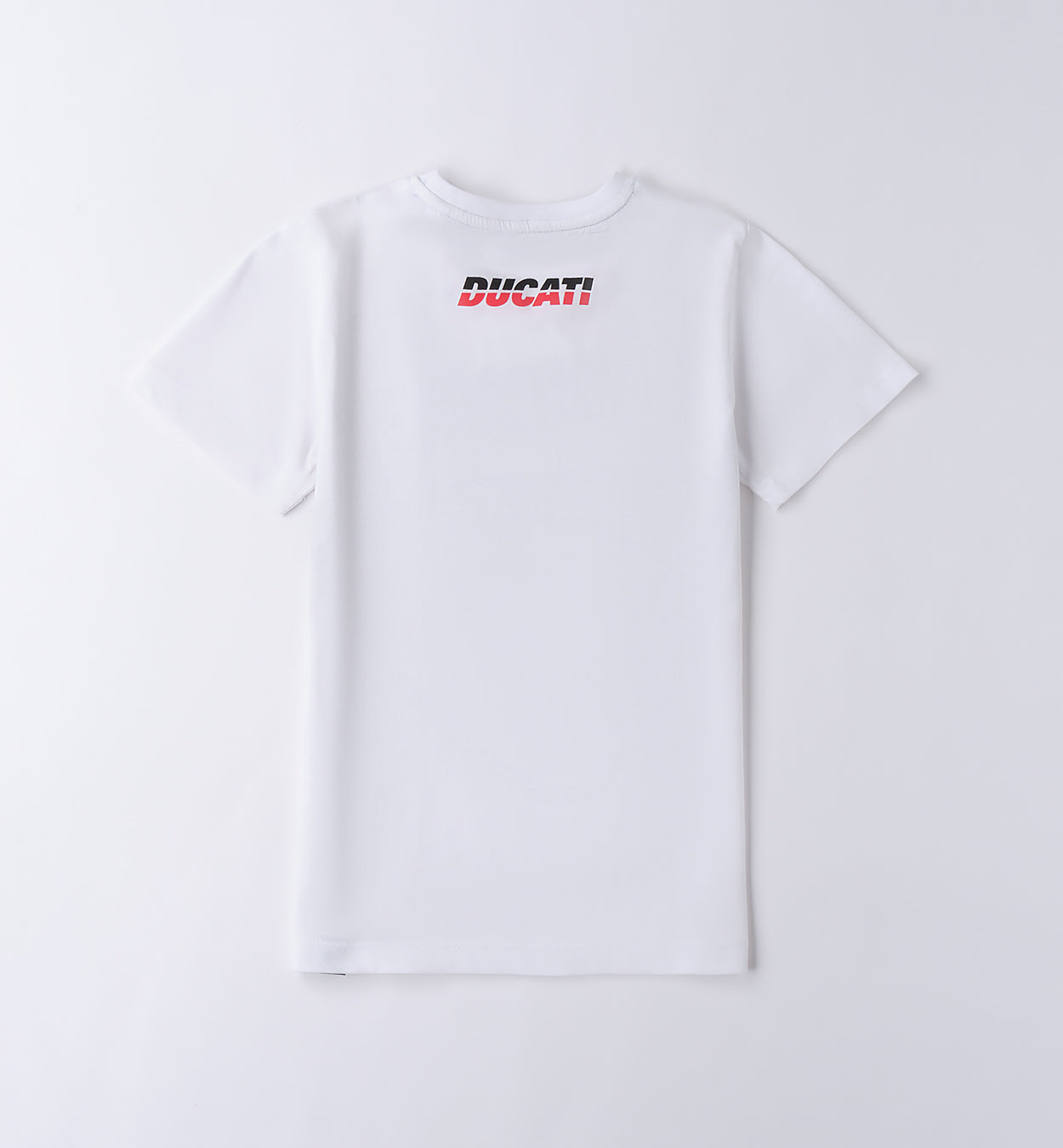 Optical White Maxi Shield Print Regular Fit T-Shirt