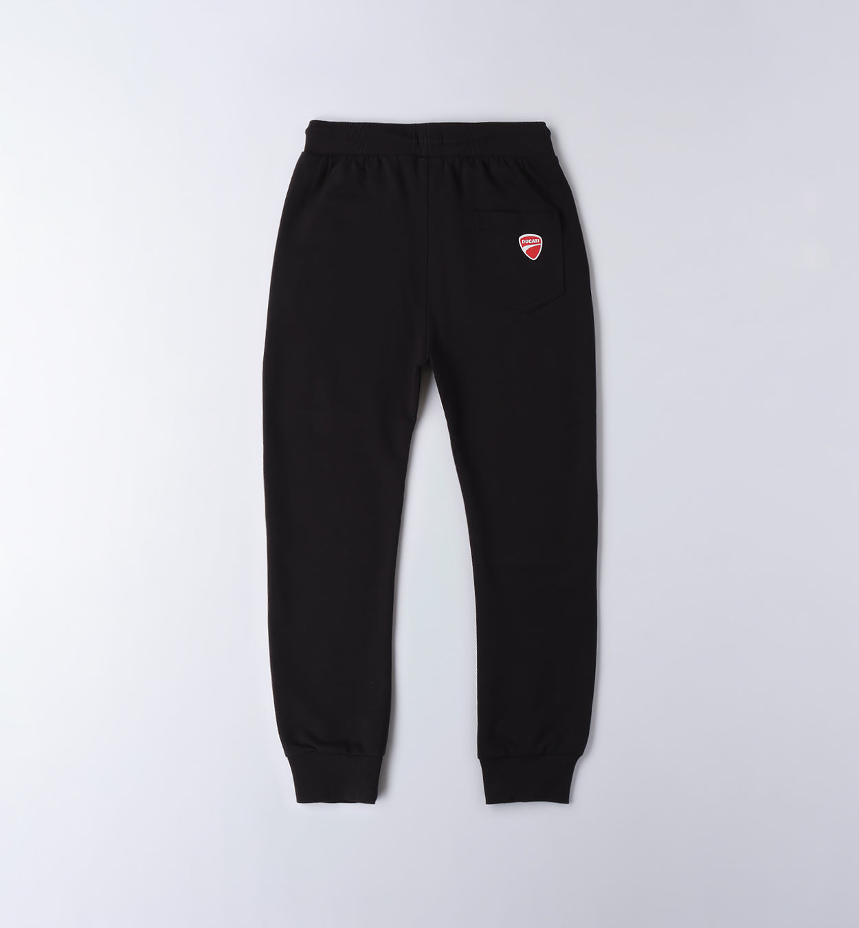 Black Regular Fit Knitted Trousers