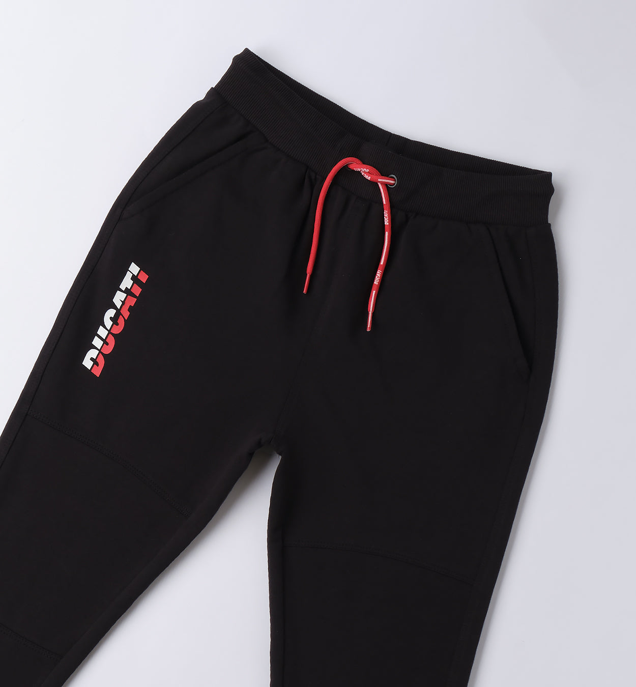 Black Regular Fit Knitted Trousers