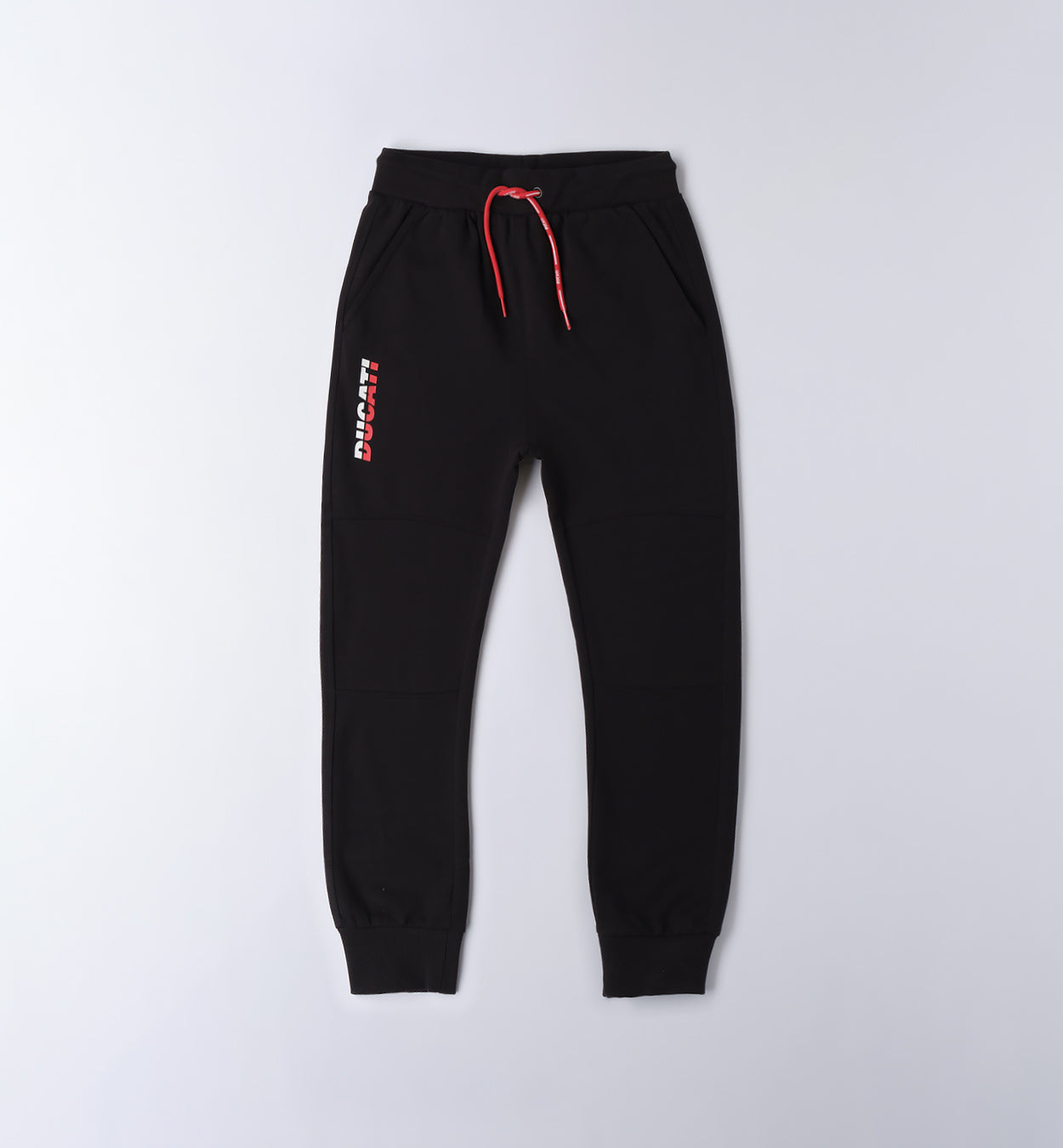 Black Regular Fit Knitted Trousers
