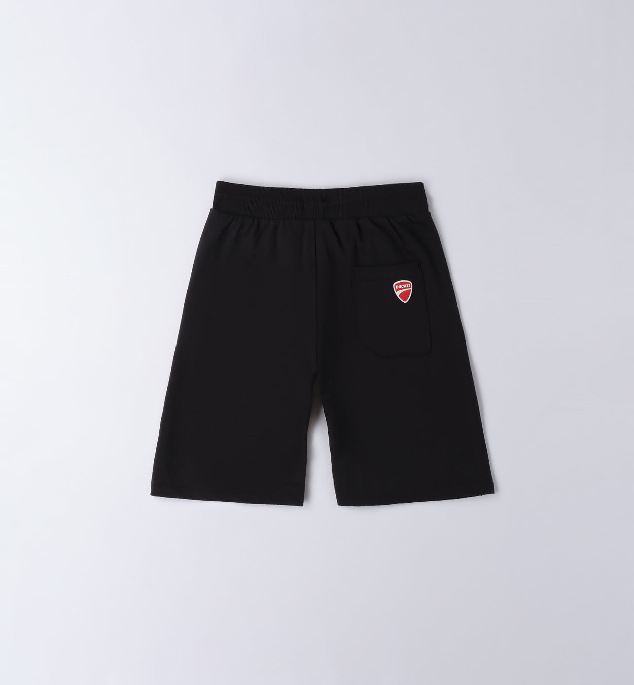 Black Regular Fit Short Knitted Trousers