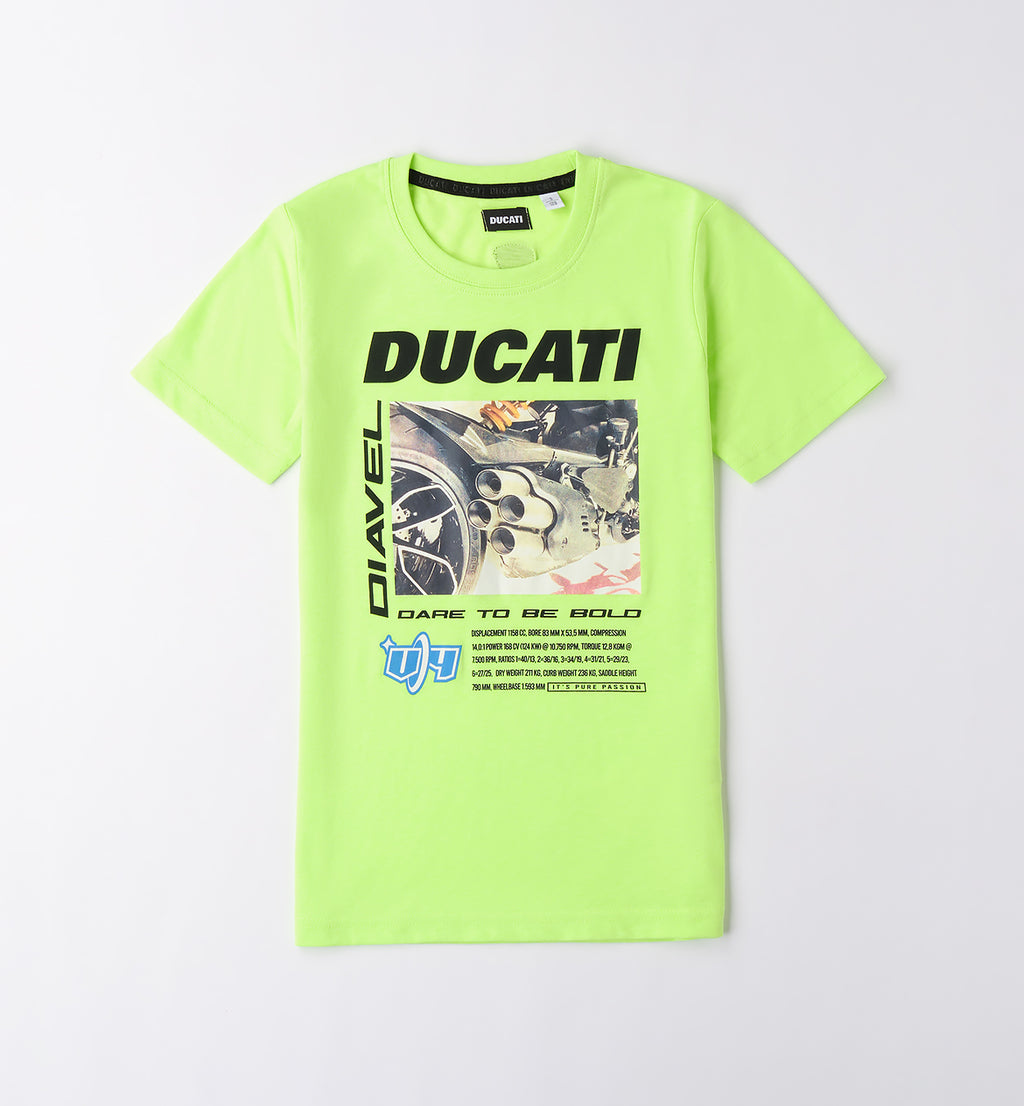 Fluo Yellow Regular Fit T-Shirt